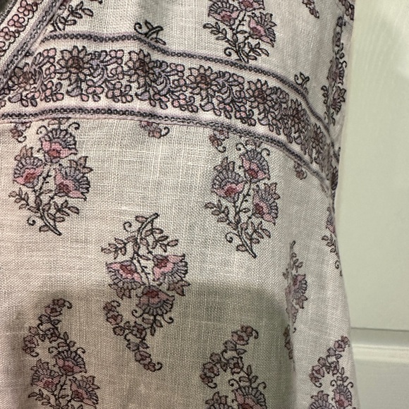 J JILL PURE JILL 100% LINEN SHIFT DRESS POCKETS XL - Picture 8 of 8